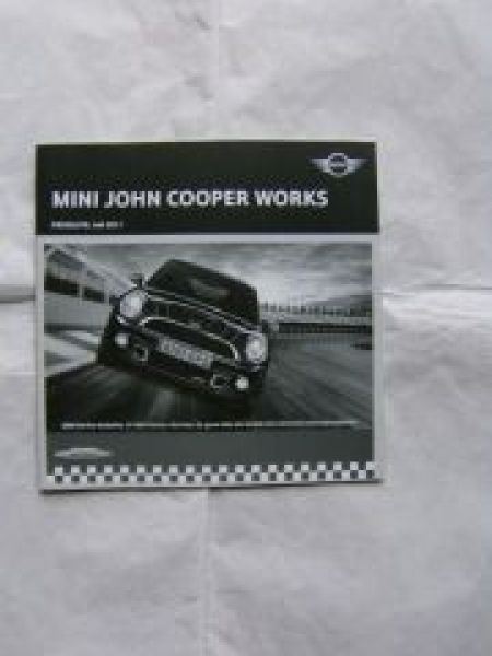 Mini John Cooper Works R56 Juli 2011 NEU