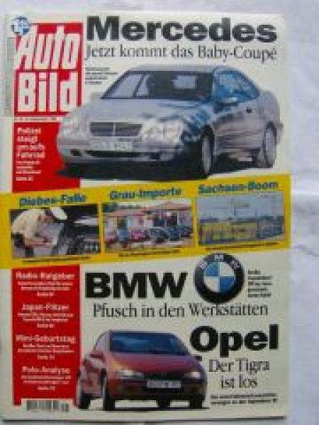 Auto Bild 38/1994 Honda CRX,Nissan 100NX,Toyora MR2