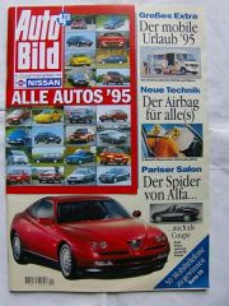 Auto Bild 40/1994 Peugeot 806TD,Mazda MPV,Transit Tourneo