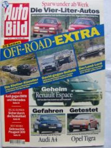 Auto Bild 41/1994 Panda 4x4 vs. Hummer H1,Range Rover