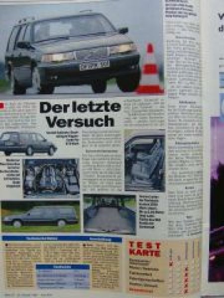 Auto Bild 42/1994 Volvo 960 Kombi,Seat Cordoba TD