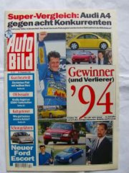 Auto Bild 52/1994 VW 1600Tl,Fiat 500 Sporting,Civic,