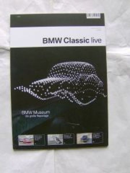 BMW Classic live 2/2008 M1 Procar, 7er E23,R51,E38,E12