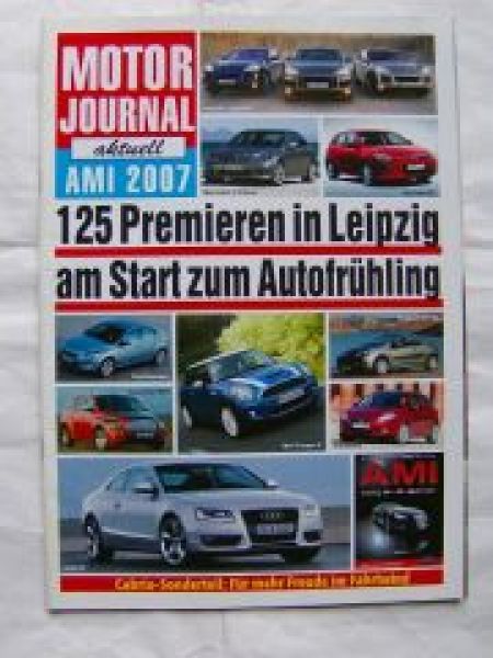 Motor Journal aktuell AMI 2007 +Cabrio Sonderteil