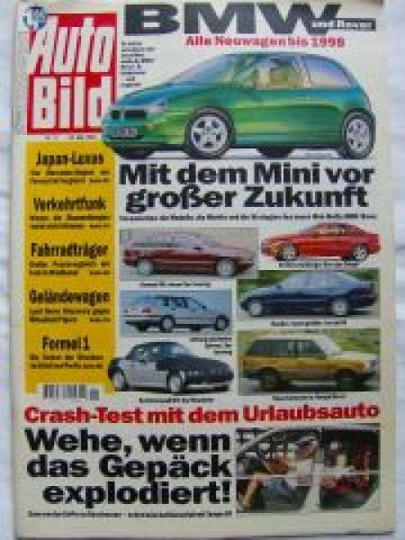 Auto Bild 21/1994 Land Rover Discovery vs. Mitsubishi Pajero