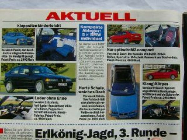 Auto Bild 11/1994 Lexus GS300,Chysler Vision,BMW 525i E34