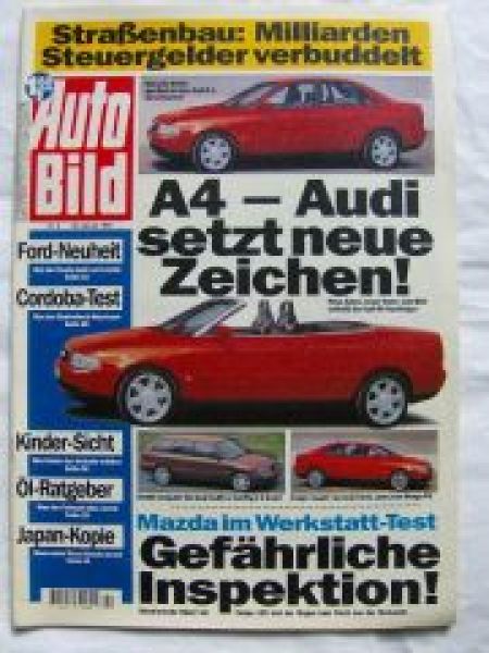 Auto Bild 4/1994 Mercedes 230SL Pagode, Seat Cordoba