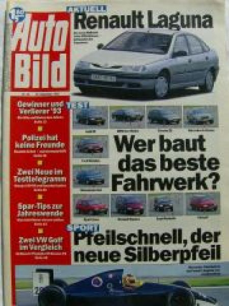Auto Bild 52/1993 Renault Laguna,Marbella,Espace,Corsa B