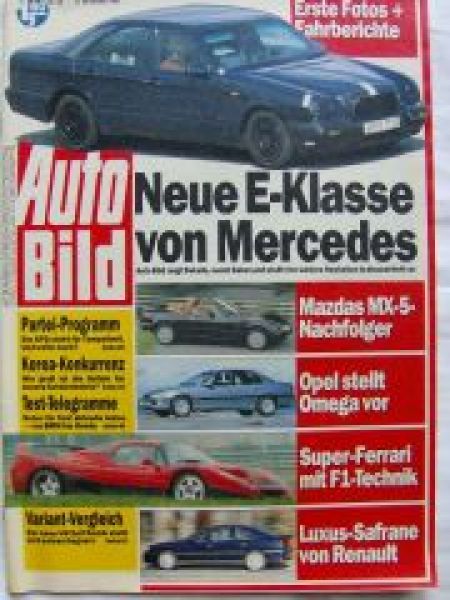 Auto Bild 46/1993 Safrane,MX-5,Omega B,W210