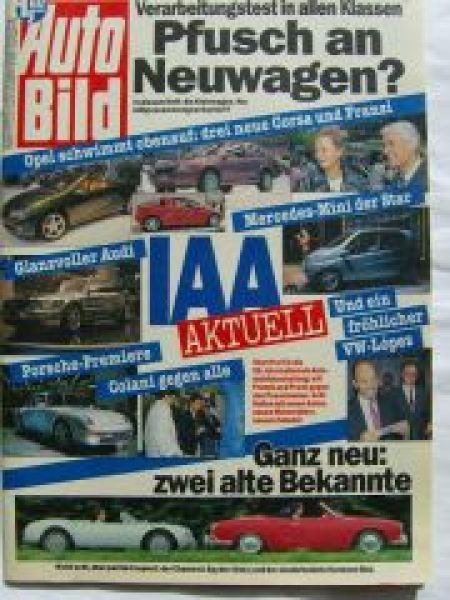 Auto Bild 37/1993 Chamonix Spyder,Rudolph Karmann Ghia