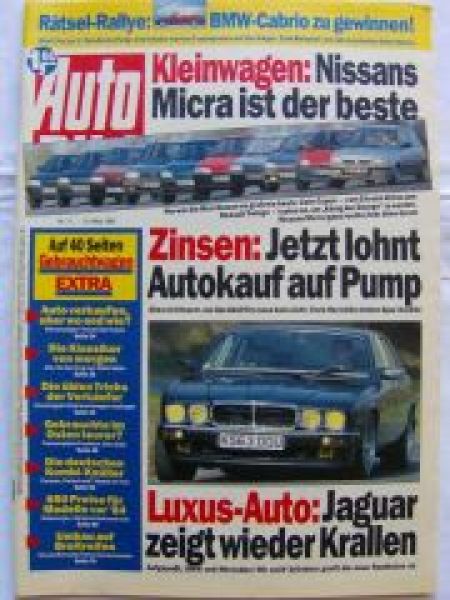 Auto Bild 11/1993 Nissan Serena,Gebrauchtwagen Spezial