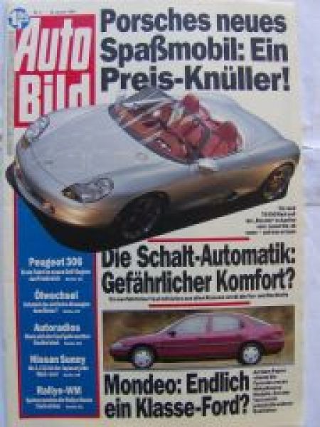 Auto Bild 3/1993 Peugeot 306,Nissan Sunny, Ford Mondeo,