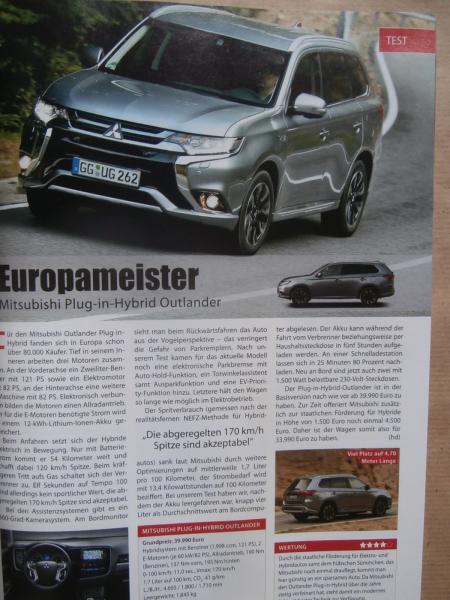 Auto News SUV special 1/2017 Opel Crossland X, E220d All-Terrain BR213 vs. V90 CCD4, Karoq,Stelvio,CX-5,5008,