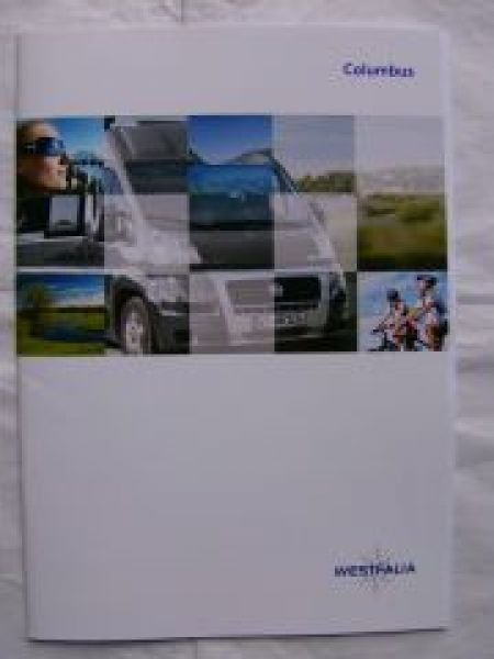 Westfalia Columbus Fiat Ducato Prospekt August 2012