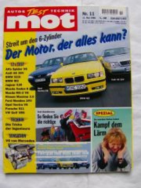 mot 10/1996 MG TC vs. MG F,Renault Spider,SLK R170
