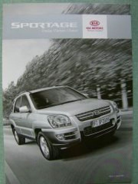 Kia Sportage 8/2006 +Preisliste 2007 NEU