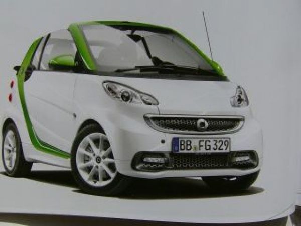 smart for two electric drive, electric bike Buch Juli 2012