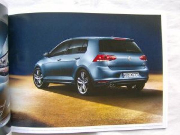 VW Golf VII Das Auto Prospekt September 2012 NEU