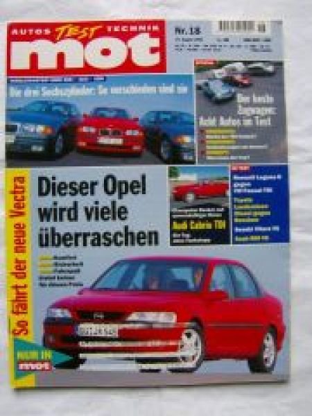 mot 18/1995 Audi Cabrio TDI,Laguna D vs. Passat TDI