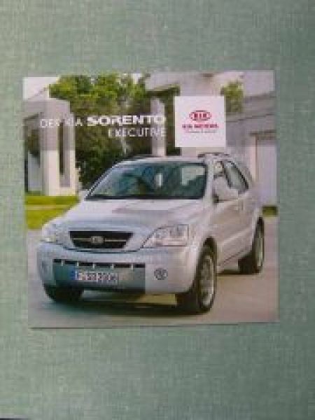 Kia Sorento Excecutive 5/2006 Prospekt NEU