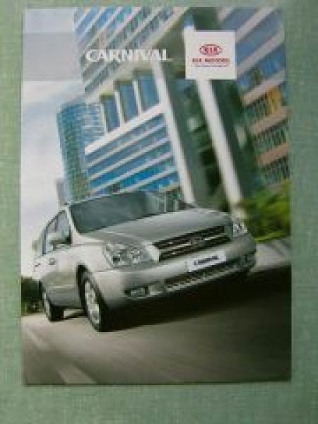 Kia Carnival 3/2006 Prospekt