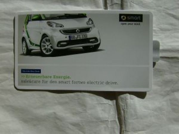 smart sale&care fortwo electric drive Juni 2012