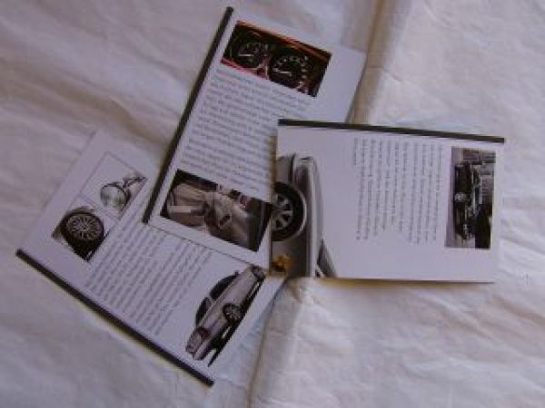 Jaguar XJ Test & Drive VIP Prospektflyer +Schlüsselband