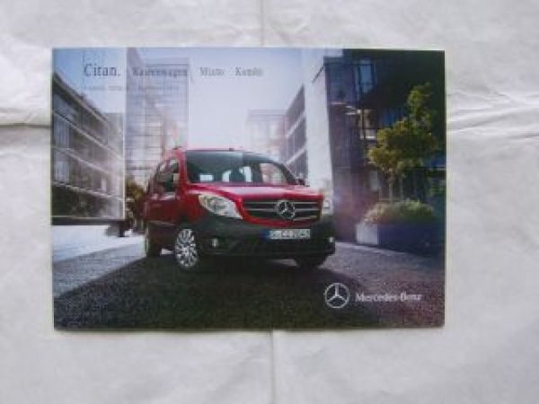 Mercedes Benz Citran Kasten Mixto Kombi 9/2012