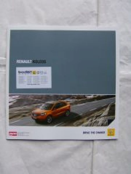 Renault Koleos +Bose Edition +Night Edition 8/2012