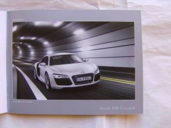 Audi R8 Pressemappe Oktober 2012 +Stick