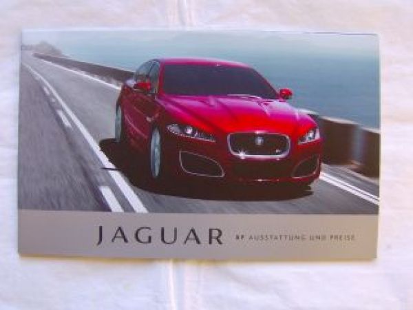 Jaguar XF Pressemappe Juli 2011 +DVD +Fotos