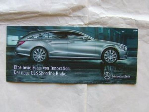 Mercedes Benz CLS Shooting Brake BR218 Flyer NEU