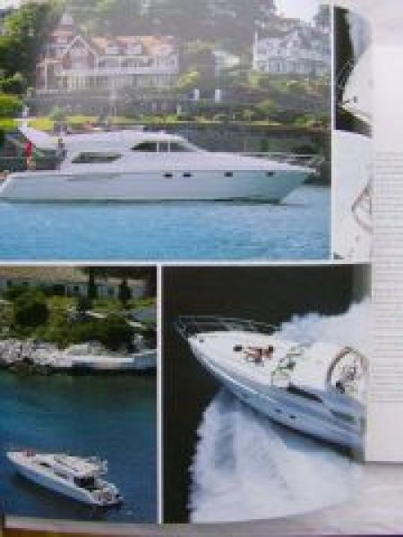 Princess Motor Yachts 1999 Prospekt Buch Rarität