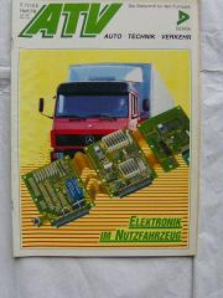Auto Technik + Verkehr 7/8 1987 Citroen C25,Iveco Turbozeta