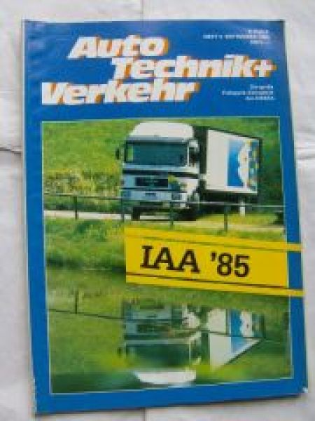 Auto Technik + Verkehr 4,9/1985 Fiat Ducato,Fire Motor