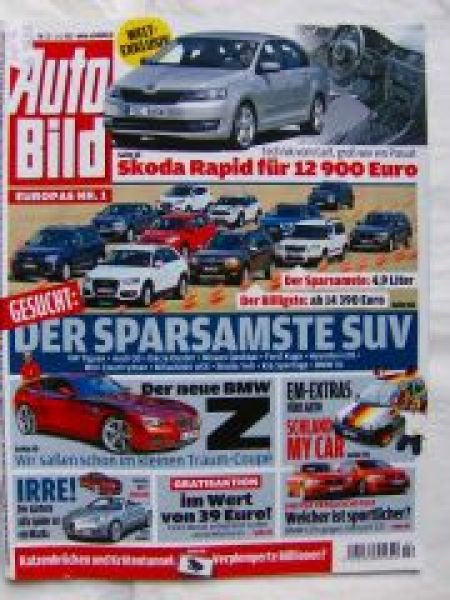 Auto Bild 22/2012 Skoda Rapid,Donkervoort D8 GTO,
