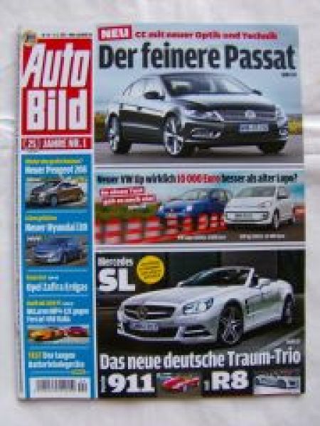 Auto Bild 44/2011 Hyundai i30,Peugeot 208,McLaren MP4-12C