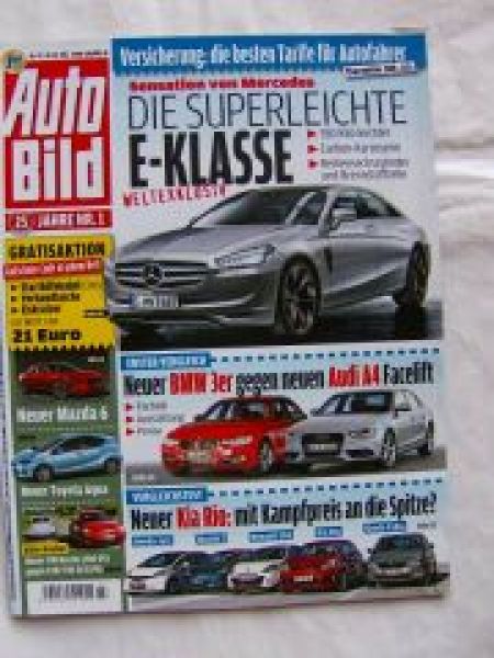 Auto Bild 43/2011 Audi A4 vs. BMW F30,VW 1302TDE