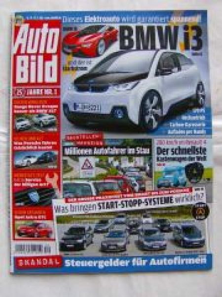 Auto Bild 30/2011 BMW i3,Evoque vs. X1 E84,911 C2
