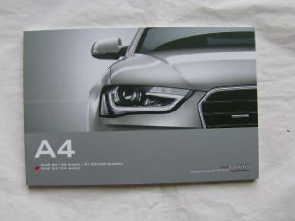 Audi A4 +Avant +allroad quattro +S4 +Avant August 2012
