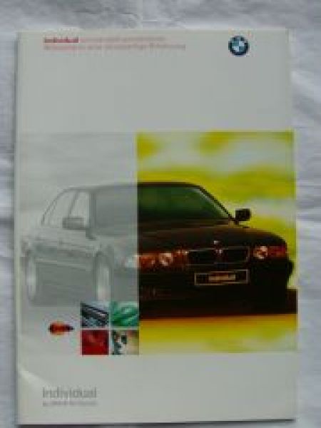 BMW Individual E36 E31 E38 E39 M GmbH 1997