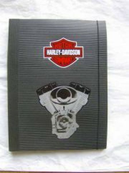 Harley Davidson Pressemappe 2001 Rarität +CD