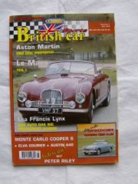 British Car Magazine Mai 1996 Aston Martin DB2 DHC Prototyp