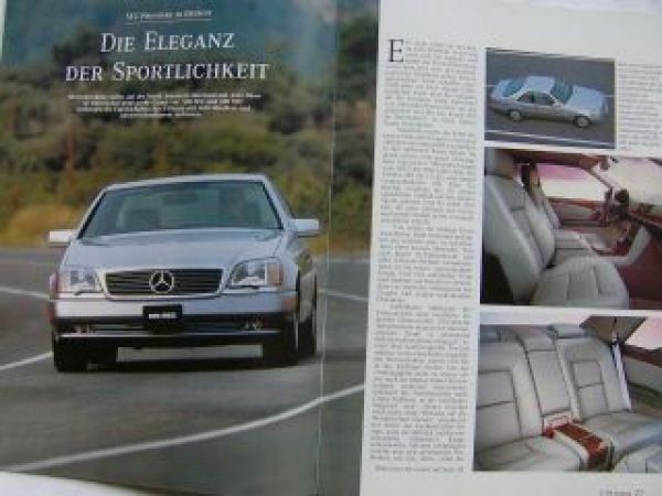 Mercedes Benz intern 1/1992 C140, Laguna Seca,Dornier,