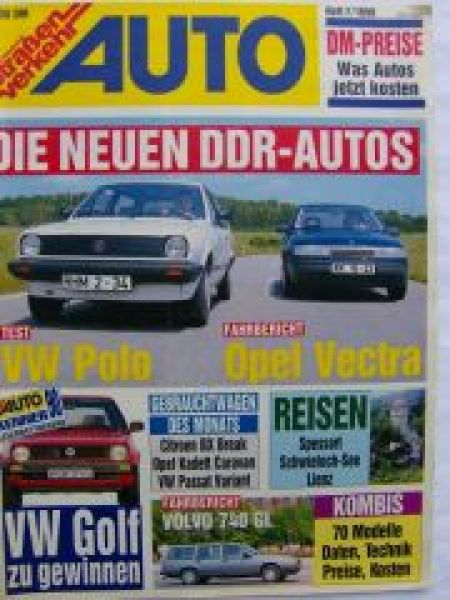 Auto Straßenverkehr 7/1990