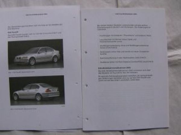 BMW Service Training E46 Facelift Modelljahr 2002