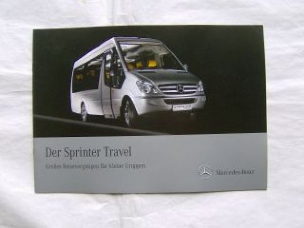 Mercedes Benz Sprinter Travel Prospekt August 2010