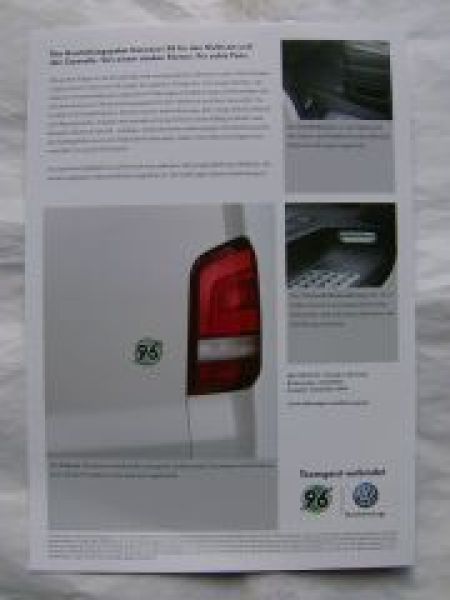 VW T5 Hannover 96 Edition September 2012 NEU