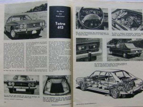 Der Deutsche Straßenverkehr 12/1973 Tatra 613,