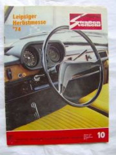 Der Deutsche Straßenverkehr 10/1974 Hohlraumkonservierung